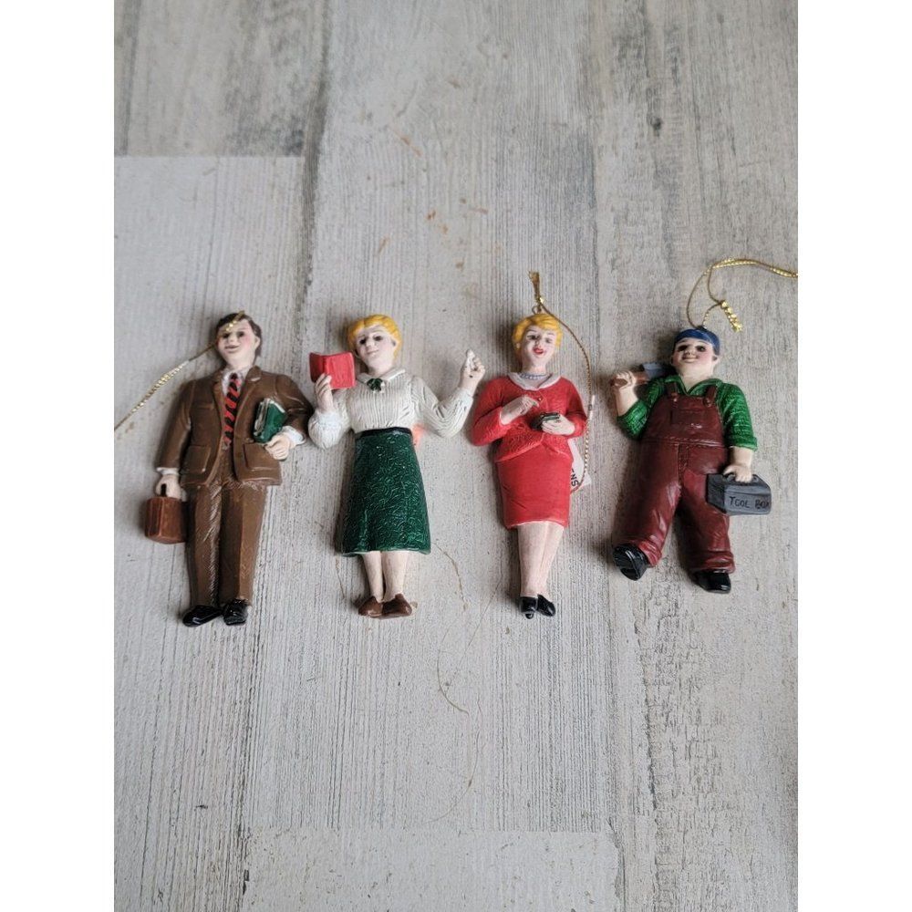 Steins business tools man woman‎ book teacher ornament Xmas set